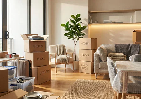 انبار وسایل مهاجرتی