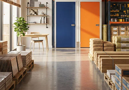 انبار کالای ساختمانی